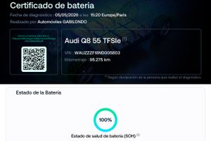 Audi Q8 55 TFSIe 280kW Black Line Pl quattro tip SLine **Techo panorámico** - Foto 8
